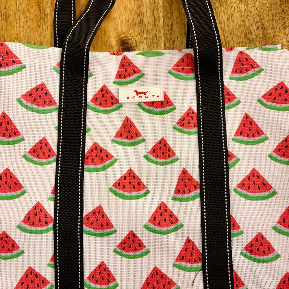 Scout Roadtripper Open-Top Tote in Watermelon NWT - Picture 4 of 6